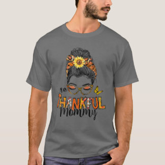 Een dankbare Thanksgiving familie komt overeen met T-shirt