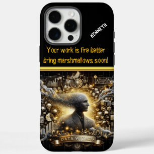 Een data scientist transformeert analytics in inzi iPhone 16 pro max hoesje