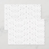 Een decoratief patroon met wit en grijs blad