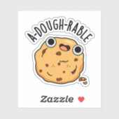 Een deegbaar Funny Cookie Pun Sticker (Vel)