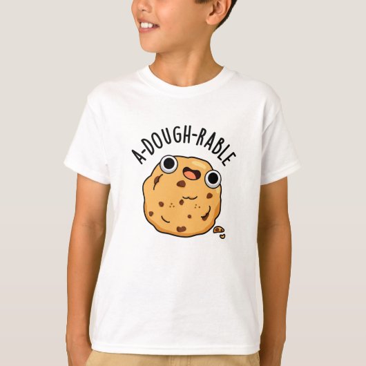 Een deegbaar Funny Cookie Pun T-shirt (Voorkant)