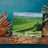 Een deel van de muur van Hadrian, 2e eeuw AD (stee Fotoplaat (Zijkant)