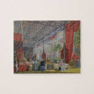 Een deel van de transformatie van de grote tentoon legpuzzel