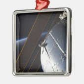 Een deel van het internationale ruimtestation metalen ornament (Links)