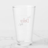 Een Delco-ding (R) Glas (Achterkant)