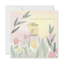 Een Delicate Tulp Bruiloftsfeest