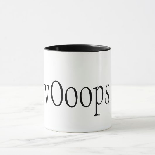 Een DevOops...! mok koffie voor onvervalste coders (Midden)