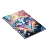 Een diamant in de ruimte notitieboek (Rechterzijde)