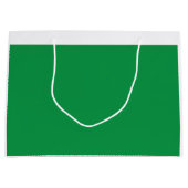 Een dicht, weelderig bos gevuld met levendige groe groot cadeauzakje (Voorkant)