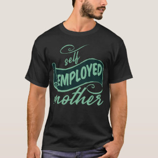 Een dienstdoende moeder meisje t-shirt