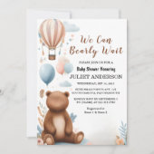 Een dierenwelp boho we kunnen nauwelijks wachten B Kaart (Voorkant)