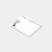 Een dikzak van de leraar post-it® notes (Schuin)