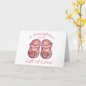 Een dochter is kaart (Gele Bloem)