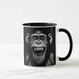 Een dode chimpansee. mok