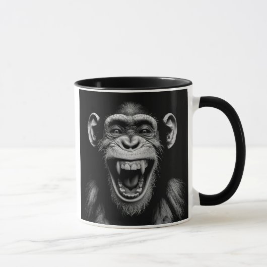 Een dode chimpansee. mok (Rechts)
