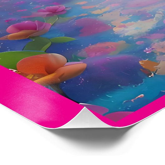 Een dode en dankbare Baphomet Perfect Poster (Hoek)