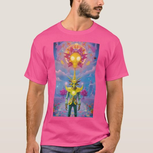 Een dode en dankbare Baphomet T-shirt (Voorkant)