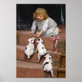 Een dode hitte | Arthur John Elsley Poster (Voorkant)