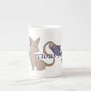 "Een doelmoment" Can en Teapot Porselein Kop