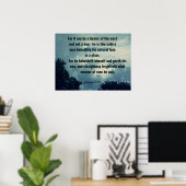 EEN DOER VAN GOEDERENWOORD ZIJN POSTER (Thuiskantoor)