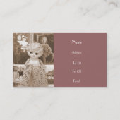 Een  Doll Affair Visitekaartje (Achterkant)