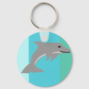 Eén Dolphin-sleutelketen Sleutelhanger