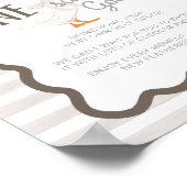 Een domme gans adoptiebord poster (Hoek)