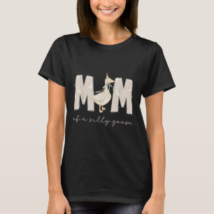 Een domme gans mama 1e eerste verjaardag familie 2 t-shirt