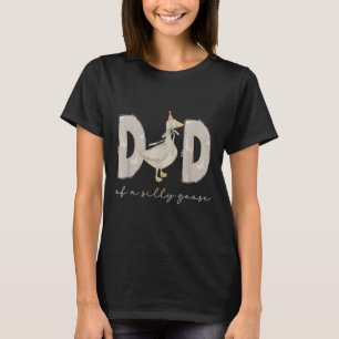 Een domme gans papa 1e eerste verjaardag familie 2 t-shirt