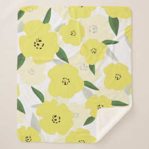 Een donkerzwarte decoratieve lederen achtergrond,  sherpa deken