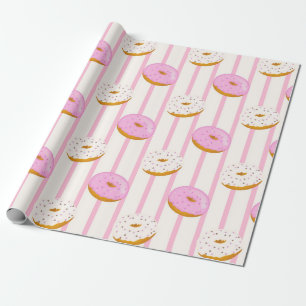 Een Donut Serie Ontwerp 3 Cadeaupapier