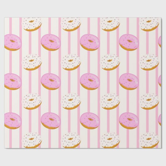 Een Donut Series Design 3 Cadeaupapier (Vlak)
