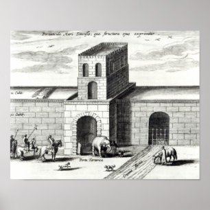 Een doorgang in de Grote Muur Poster