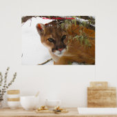 Een doorschijnend kerstfeest hebben poster (Keuken)