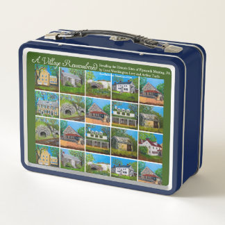 Een dorp herinnerde zich Plymouth Meeting Lunchbox