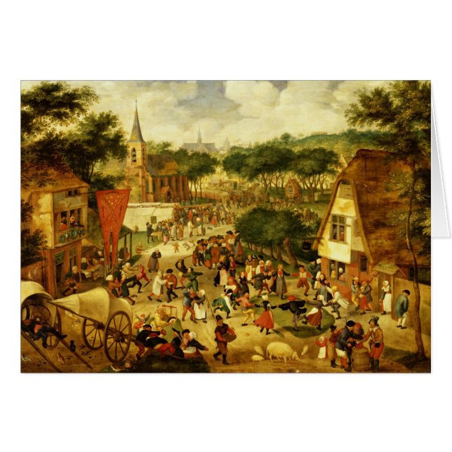 Een dorpsbeurs (Voorkant Horizontaal)