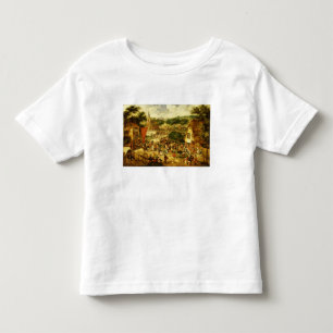Een dorpsbeurs kinder shirts
