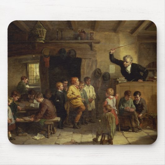 Een dorpsschool muismat (Voorkant)