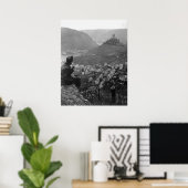 Een Doughboy in Duitsland Poster (Thuiskantoor)