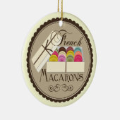Een dozijn Franse macro's in een cadeaudoos Keramisch Ornament (Rechts)
