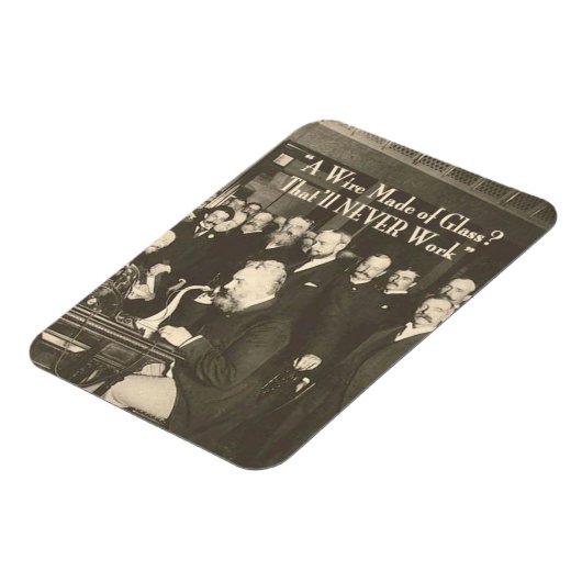 Een draad gemaakt van Glass Humoureus Tech Magneet (Linkerzijde)