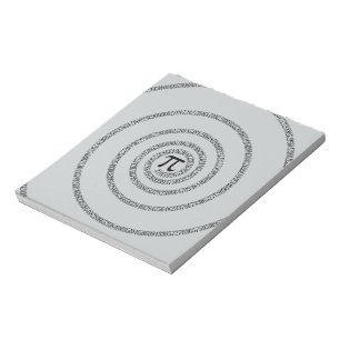 Een Draai van Pi klikt aanpast om Grijze Kleur te  Notitieblok