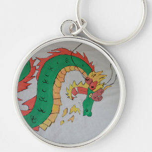 Een draken sleutelhanger