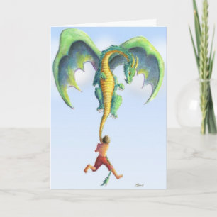 Een drakenkaart vangen kaart