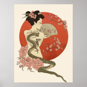 Een drakenlijst poster