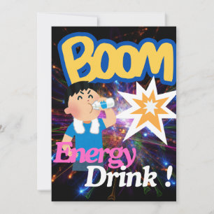 Een drankje om je wakker te maken: Energy Drink Save The Date