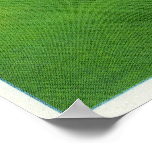 Een dresparade, kadetband op afstand poster (Hoek)