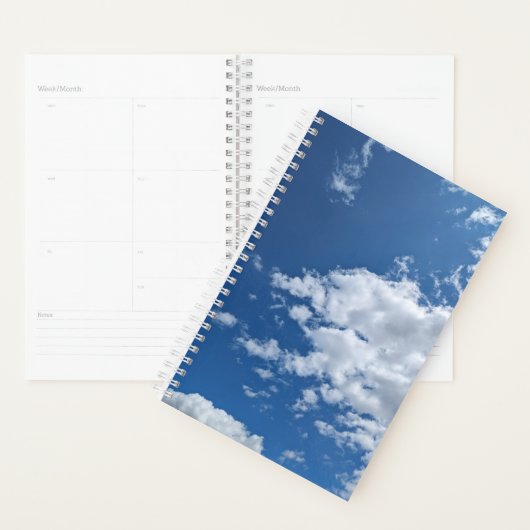 Een driehoek van wolken planner (Display)