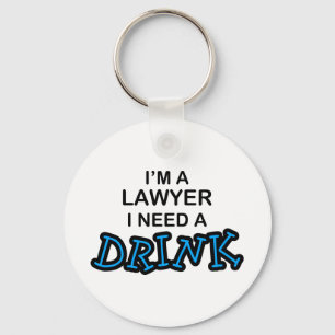 Een Drink nodig - Advocate Sleutelhanger