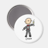 Een Drink voor de bruidegommagneet Magneet (Voorkant / Achterkant)